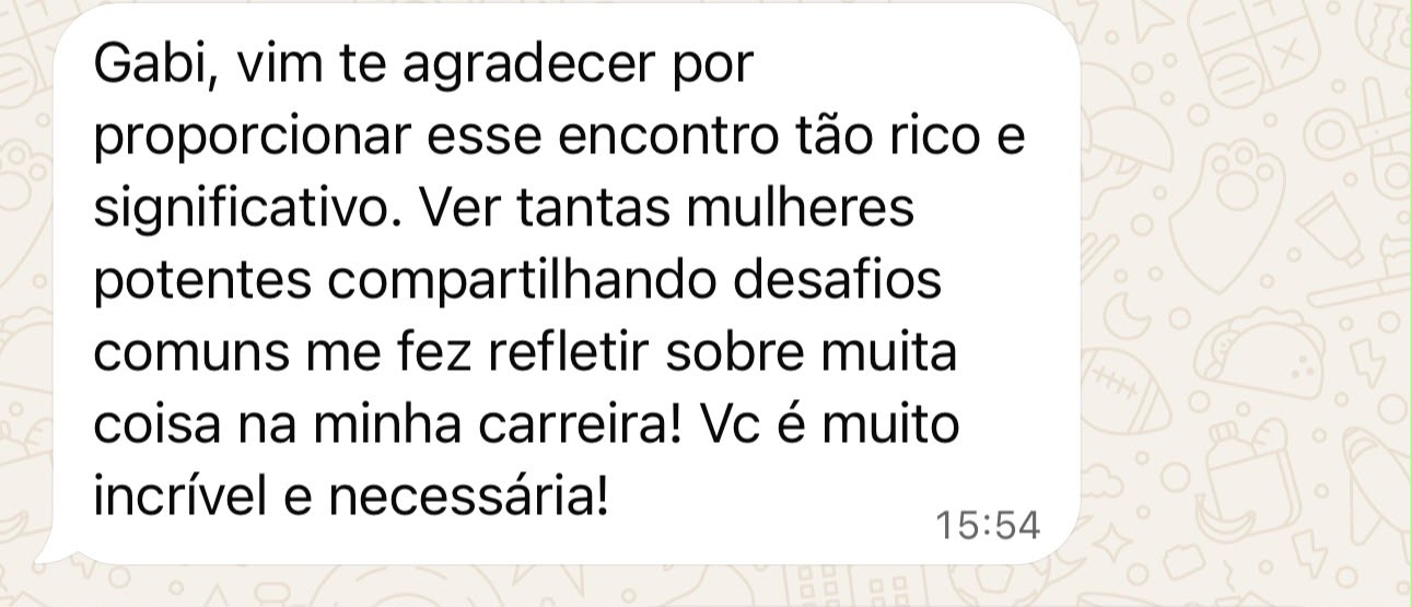 Depoimento de participante do Território