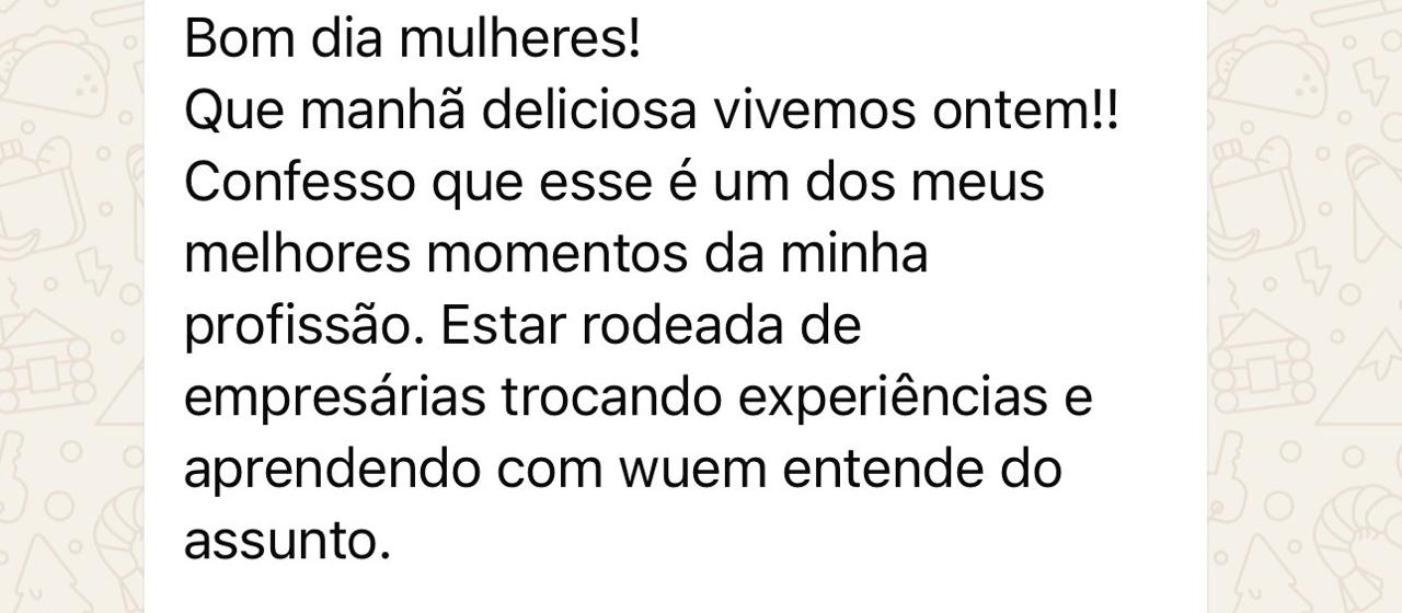 Depoimento de participante do Território